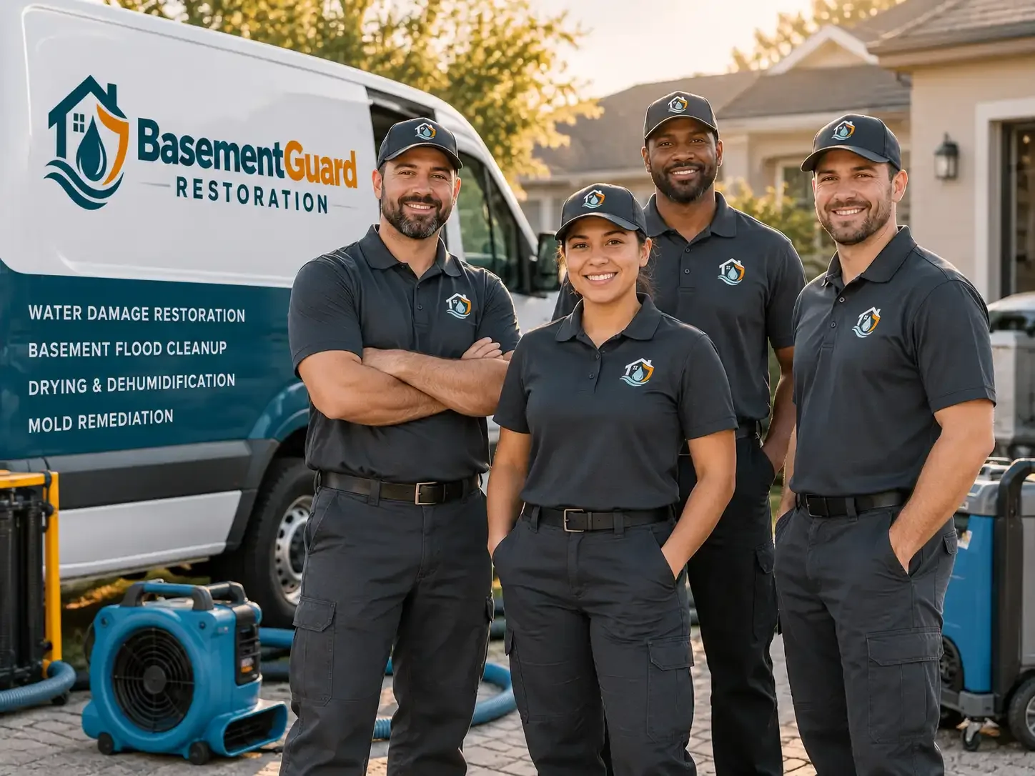 Basement Water Damage Restoration company in Allen, SD